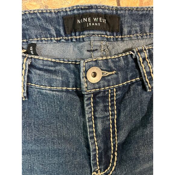 Nine West denim jeans, some stretch, women's size 12/30 - Picture 2 of 6
